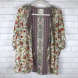 Self Esteem Floral Boho Kimono